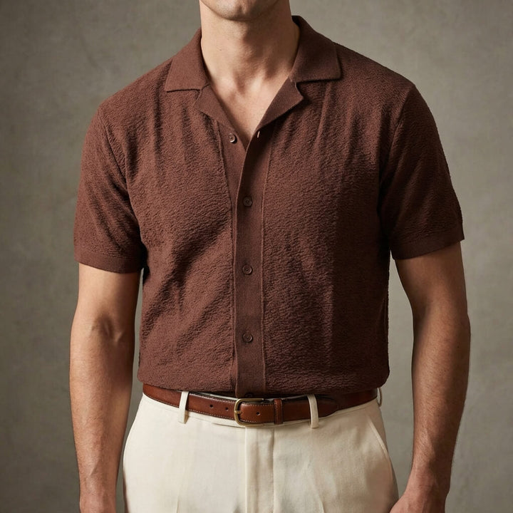 Cordoba | Ultra Morbida Camicia Uomo a Maniche Corte Casual 2