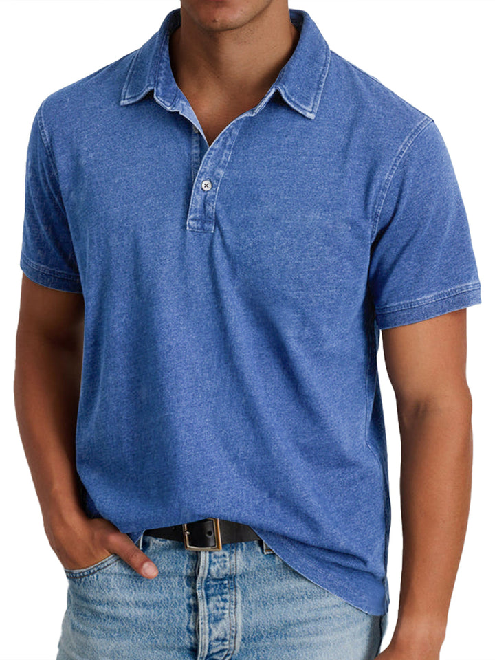 Crelon | Classica Polo Uomo Manica Lunga Slim Fit 0