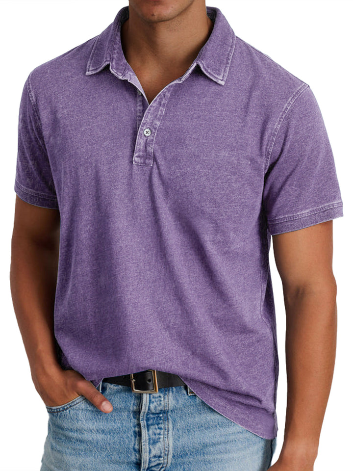 Crelon | Classica Polo Uomo Manica Lunga Slim Fit 8