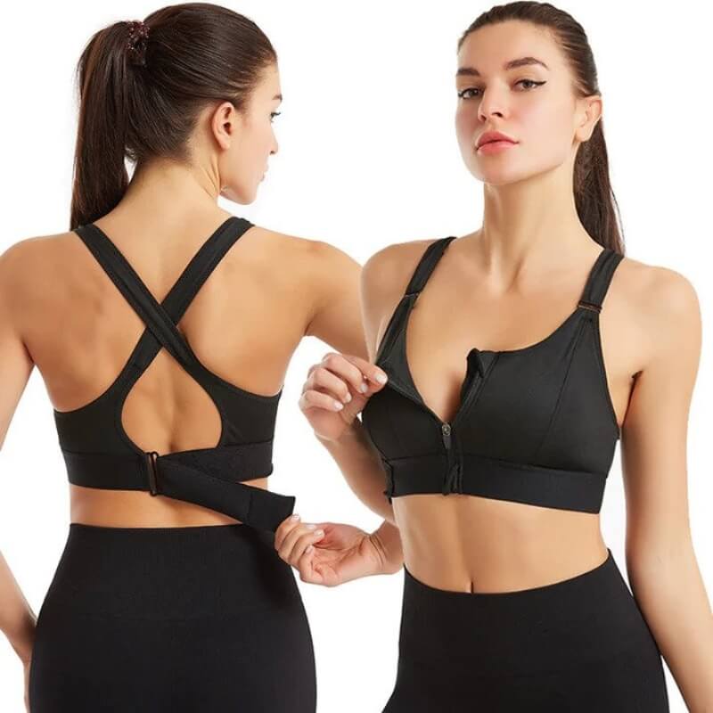Crisella | Reggiseno Sportivo Donna – Sostegno Forte e Traspirante per Allenamenti 0