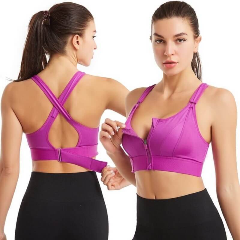 Crisella | Reggiseno Sportivo Donna – Sostegno Forte e Traspirante per Allenamenti 4