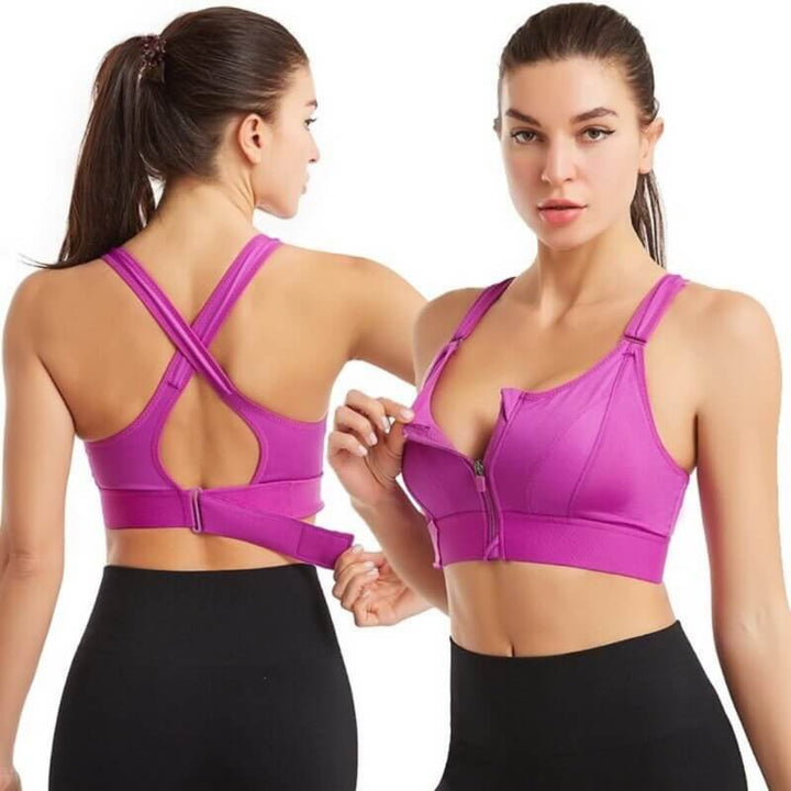 Crisella | Reggiseno Sportivo Donna – Sostegno Forte e Traspirante per Allenamenti 4