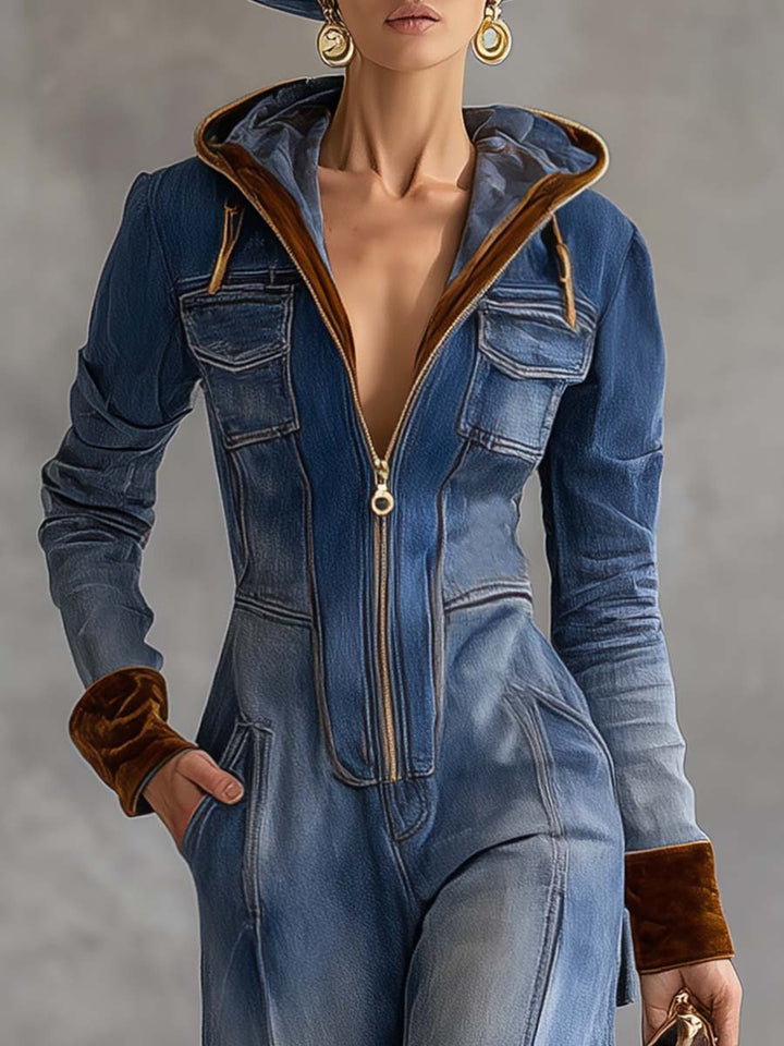 Cristina | Elegante e Comoda Tuta da Donna con Cappuccio – Tuta Donna Versatile per Tempo Libero 2