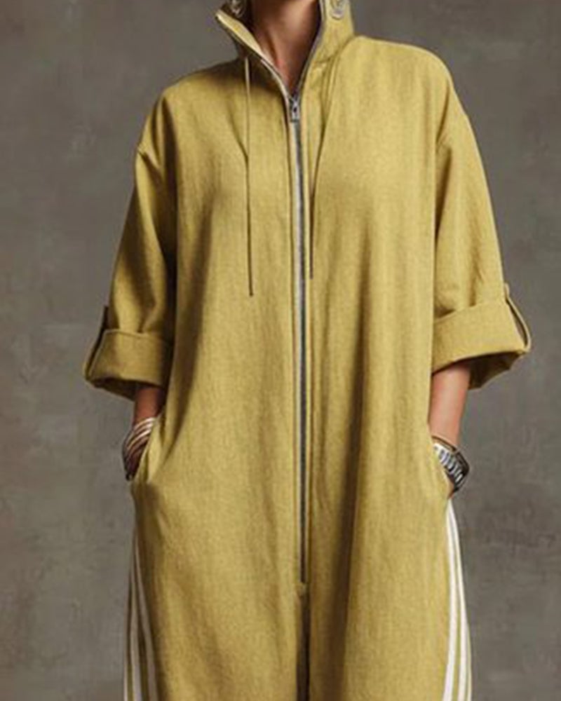 Cristina | Elegante e Sportiva Tuta da Donna con Cerniera 7