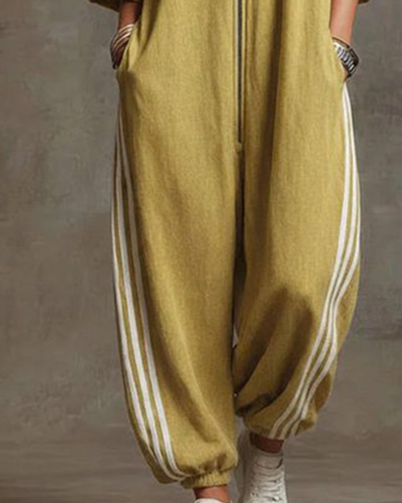 Cristina | Elegante e Sportiva Tuta da Donna con Cerniera 8