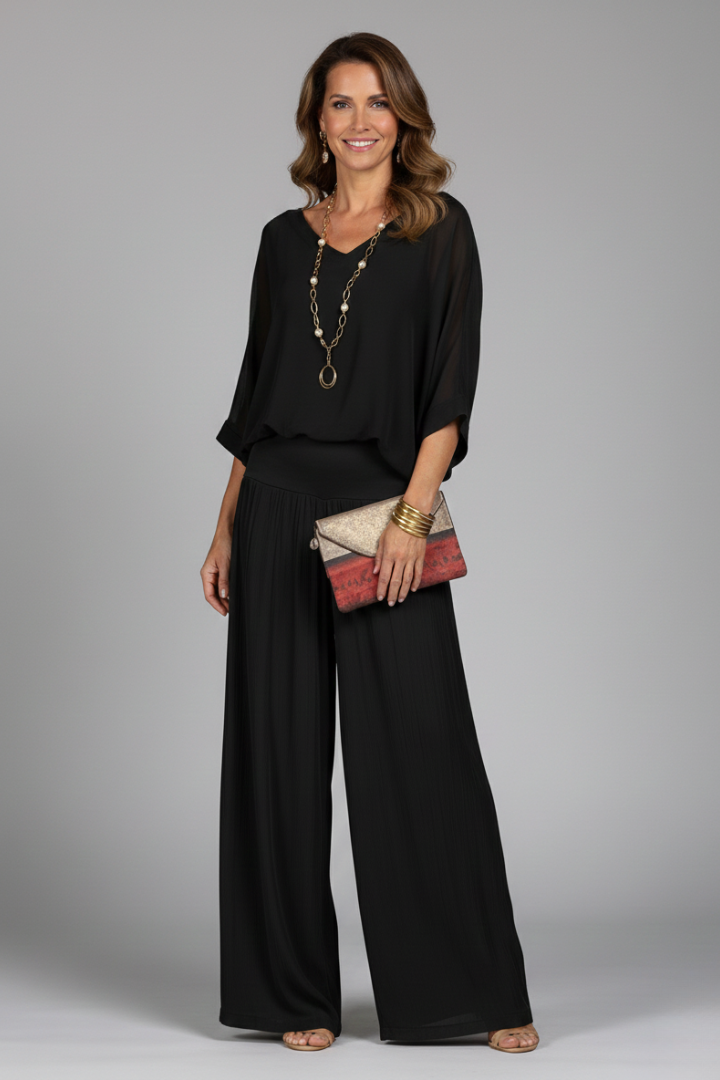 Cristina | Elegante e Versatile Completo Estivo in Due Pezzi 1