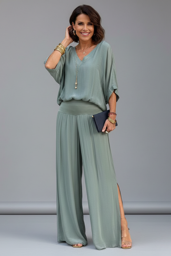 Cristina | Elegante e Versatile Completo Estivo in Due Pezzi 4
