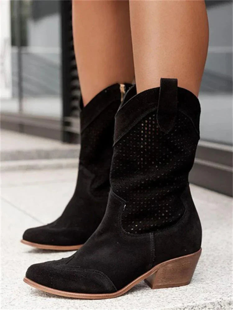 Cristina | Eleganti Stivaletti Cowboy Comodi da Donna 3