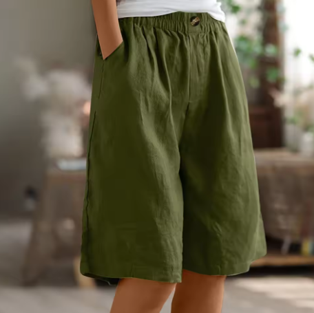 Cynara | Casual Oversize Pantaloncini Estivi Donna 0