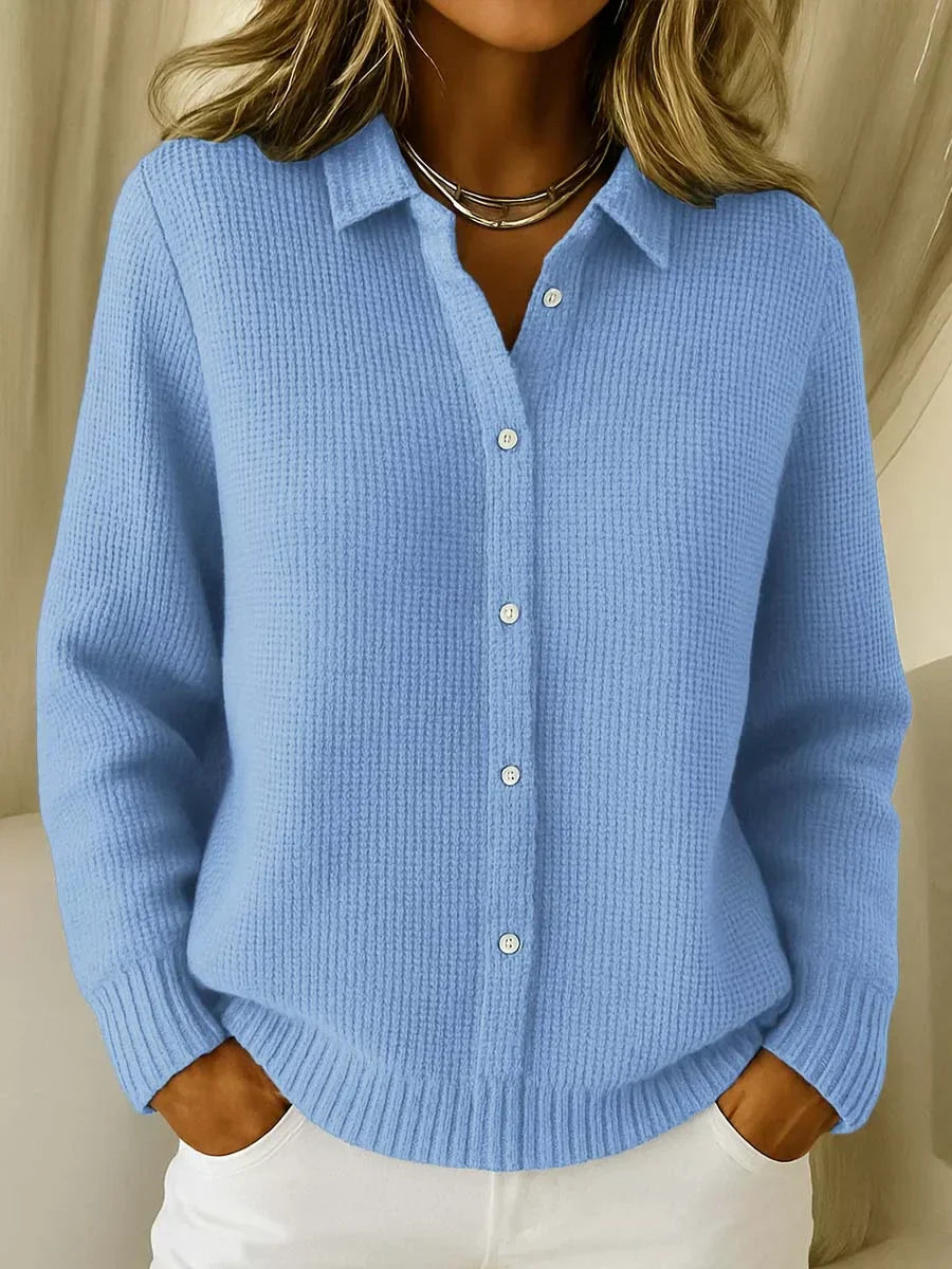 Cyris | Elegante Cardigan Lungo Donna Comodo 0
