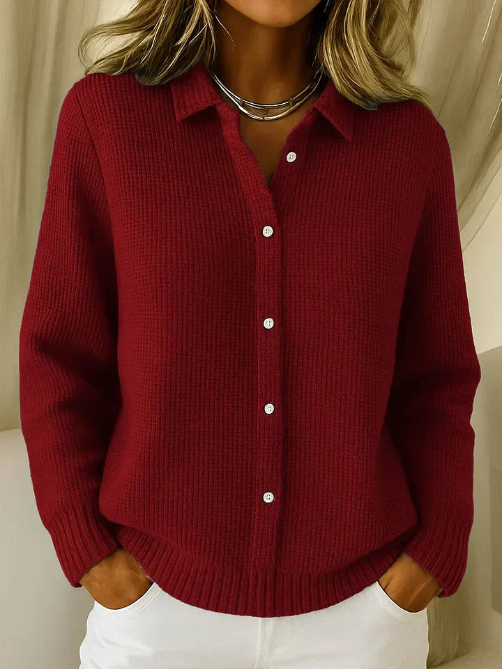 Cyris | Elegante Cardigan Lungo Donna Comodo 2