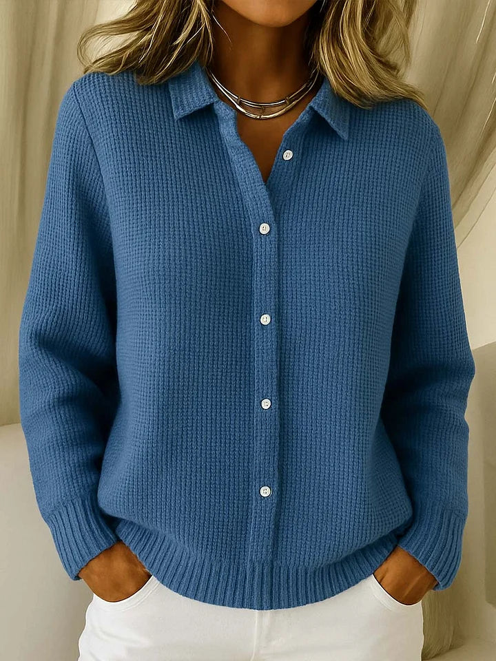 Cyris | Elegante Cardigan Lungo Donna Comodo 3