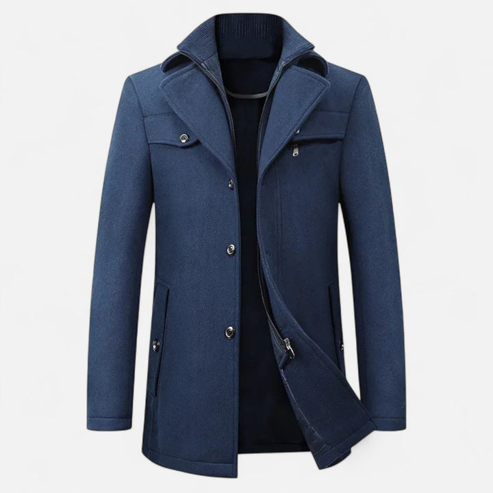 Daan | Elegante e caldo trench invernale classico 3
