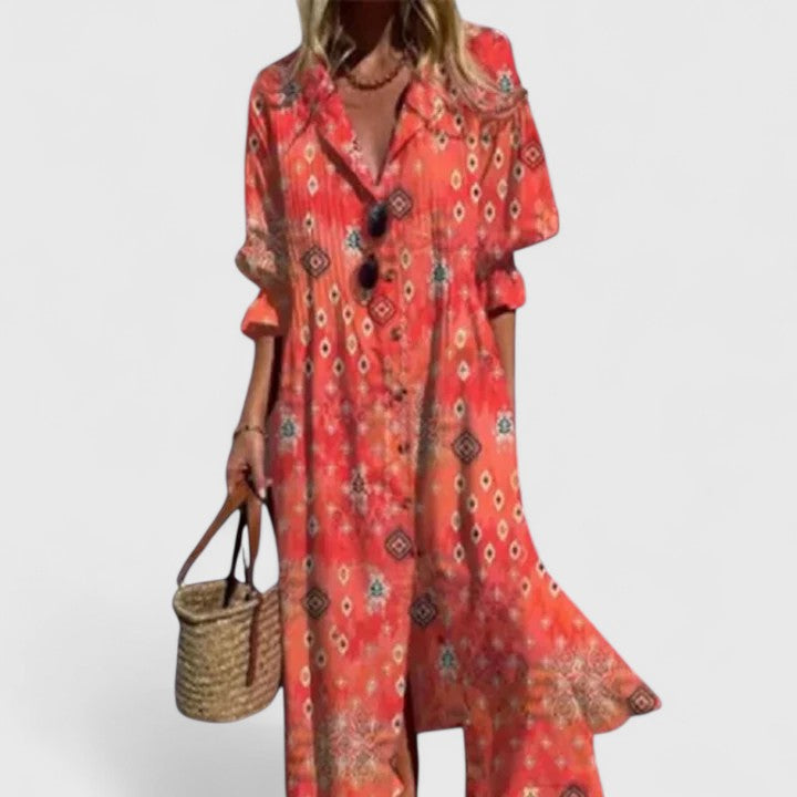 Dalia | Elegante e Comodo Abito Boho da Donna 5