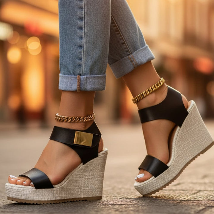 Dalia | Eleganti e Comodi Sandali Donna con Zeppa – Perfetti per Ogni Occasione 2