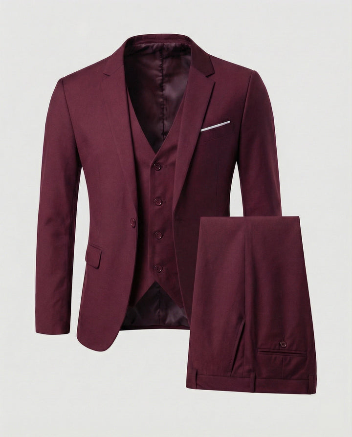 Dante | Elegante e Slim Fit Abito Due Pezzi da Uomo 5