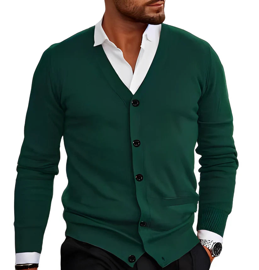 Darian | Cardigan da uomo casual dal comfort intramontabile 1