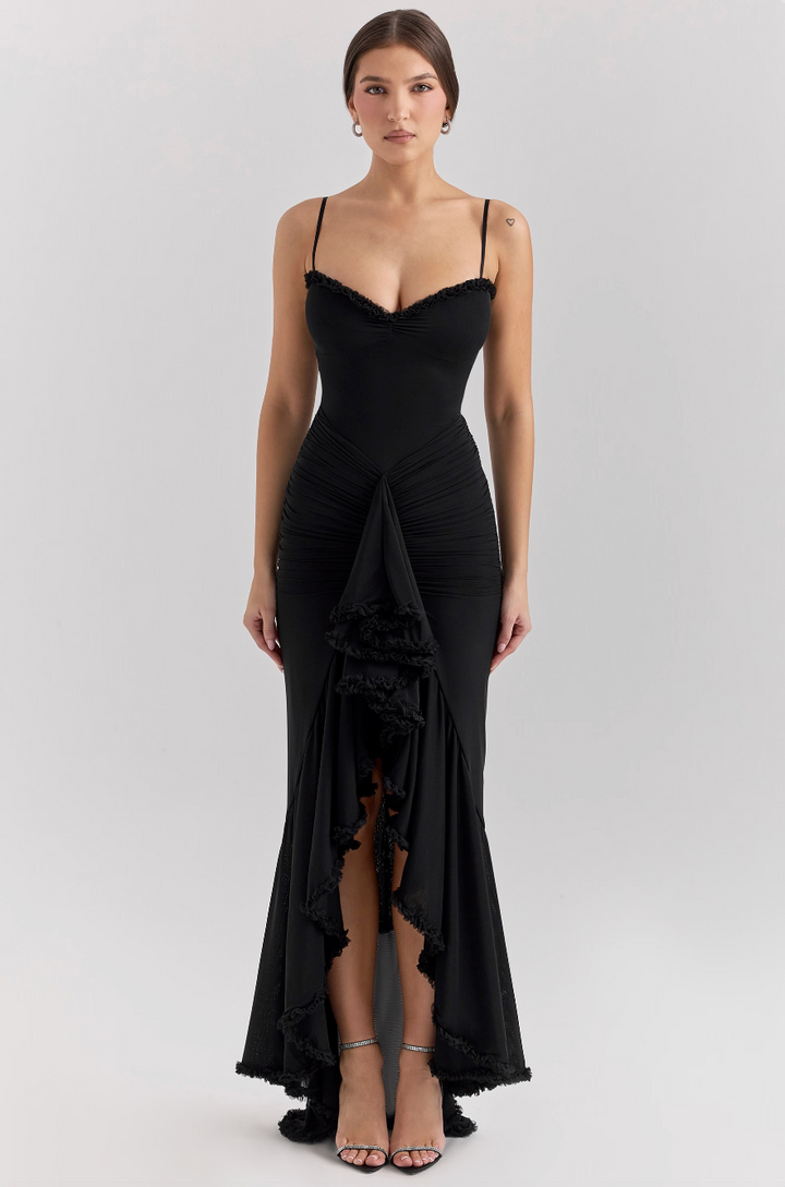 Diana | Abito da Sposa Elegante Femminile Romantico Asimmetrico 3