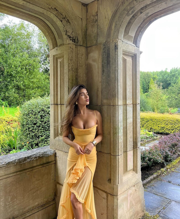 Diana | Abito da Sposa Elegante Femminile Romantico Asimmetrico 6