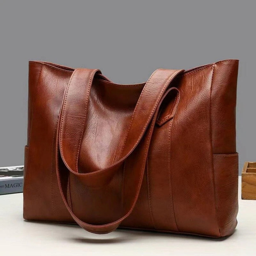 Diana | Ampia borsa tote vintage realizzata in pelle di alta qualità 2