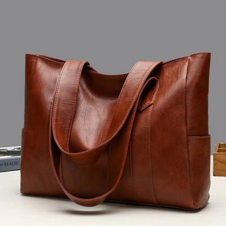 Diana | Ampia borsa tote vintage realizzata in pelle di alta qualità 2