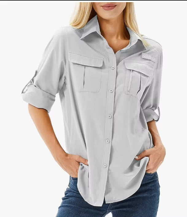 Diana | Maglia da Trekking Elegante Traspirante UPF 50 1