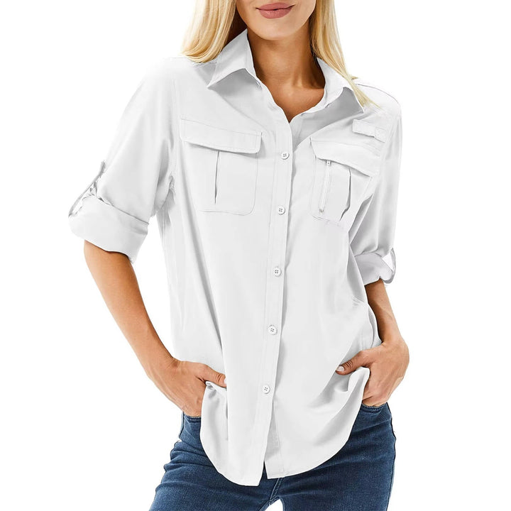Diana | Maglia da Trekking Elegante Traspirante UPF 50 4