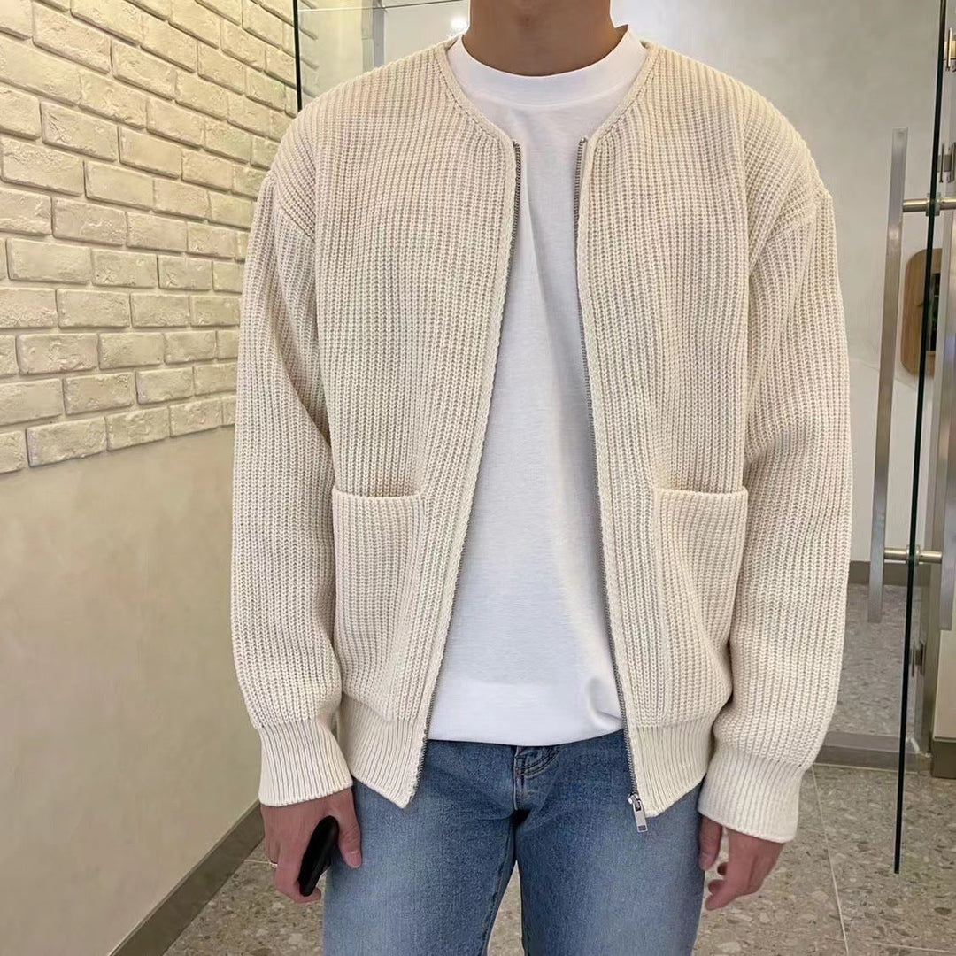 Drune | Gilet a maniche lunghe in maglia da uomo 0