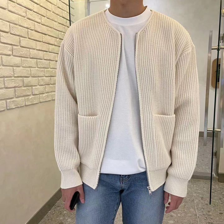Drune | Gilet a maniche lunghe in maglia da uomo 0