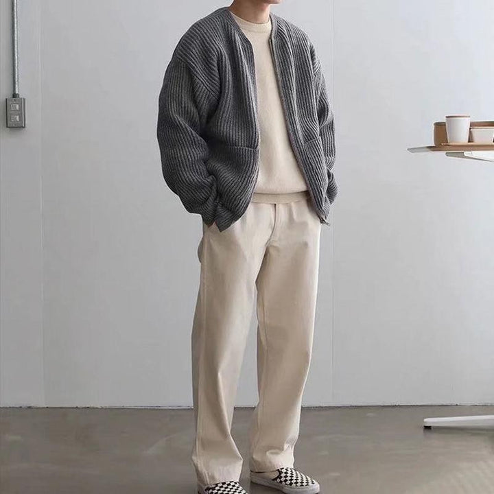 Drune | Gilet a maniche lunghe in maglia da uomo 2