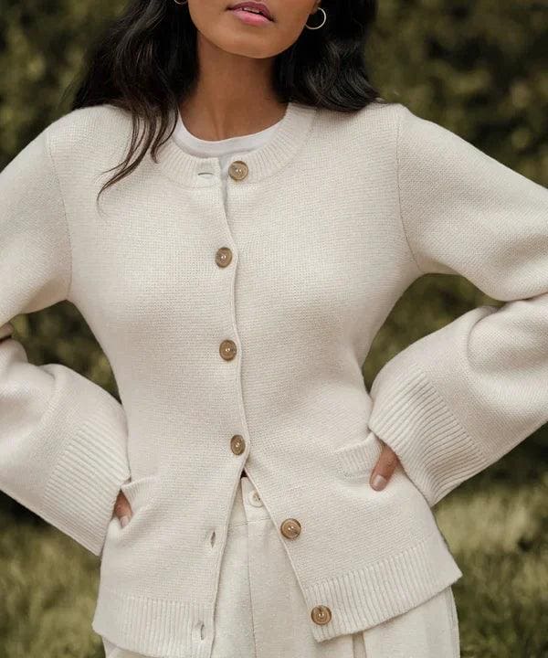 Drune | Gilet elegante in maglia di misto lana, maglieria da donna 5