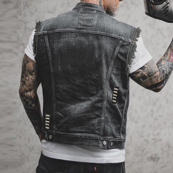 Drune | Gilet in denim da uomo: casual, versatile e comodo 1
