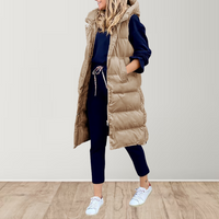 Alessia | Gilet Lungo Elegante e Confortevole da Donna