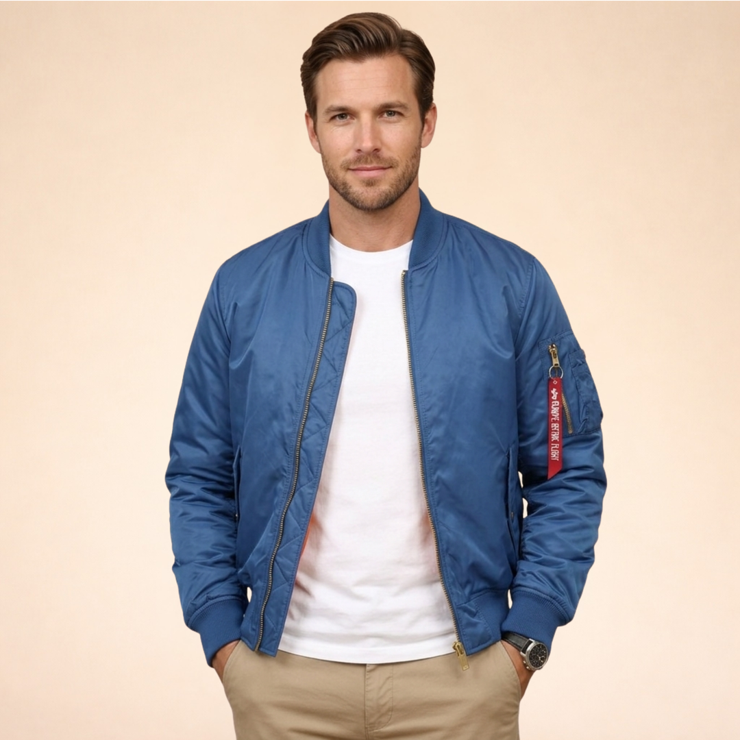 Dustin | Bomber da Uomo – Iconico, Comfortevole &amp; Pratico per Ogni Occasione 4