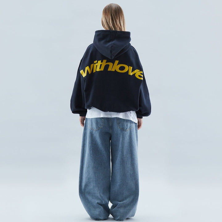 Edward | Felpa con cappuccio unisex oversize in pile pesante 0