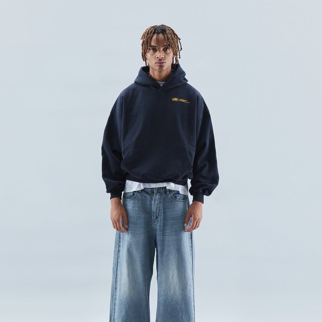 Edward | Felpa con cappuccio unisex oversize in pile pesante 2