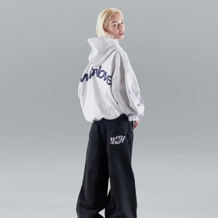 Edward | Felpa con cappuccio unisex oversize in pile pesante 5