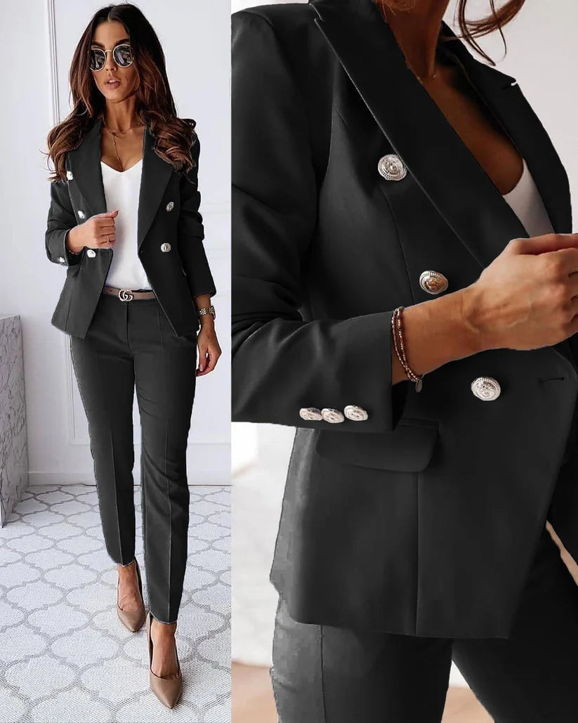 Elara | Completo blazer da donna elegante e comodo 0