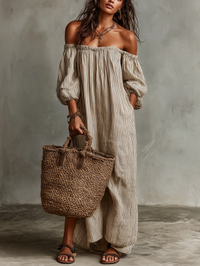 Alessandra | Flowing and Refined Maxi Dress for Summer