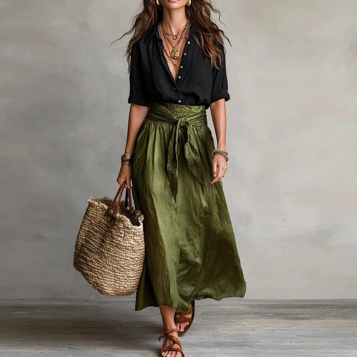 Elara | Elegante e Versatile Set Gonna Midi da Donna – Comodo e Leggero per Ogni Occasione 3