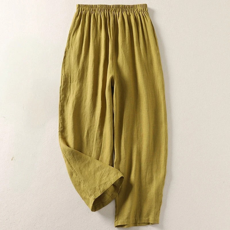 Elara | Pantaloni a Gamba Larga – Leggeri, Eleganti e Versatili 1