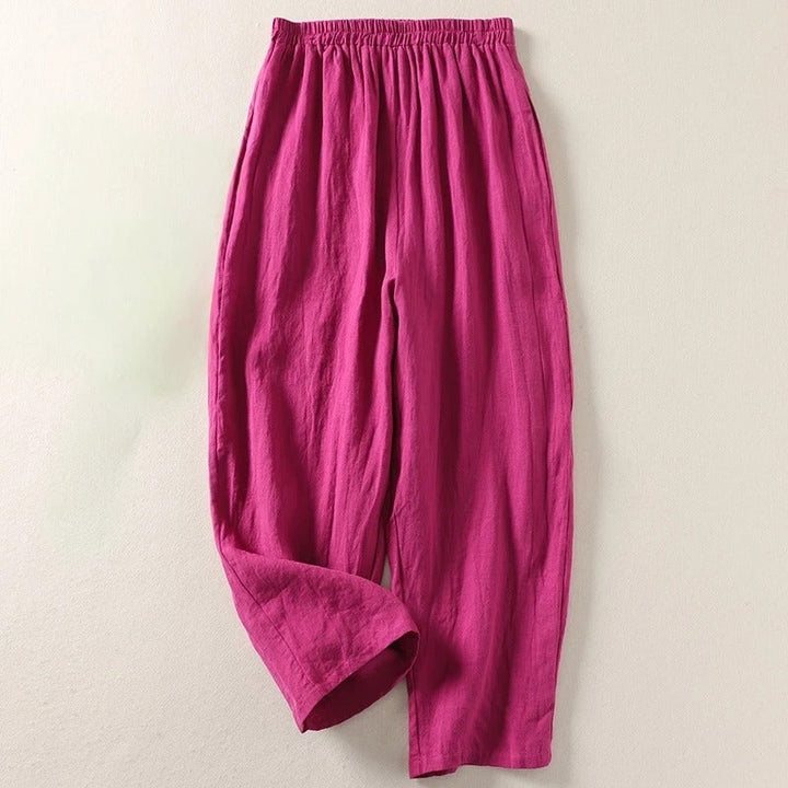 Elara | Pantaloni a Gamba Larga – Leggeri, Eleganti e Versatili 3