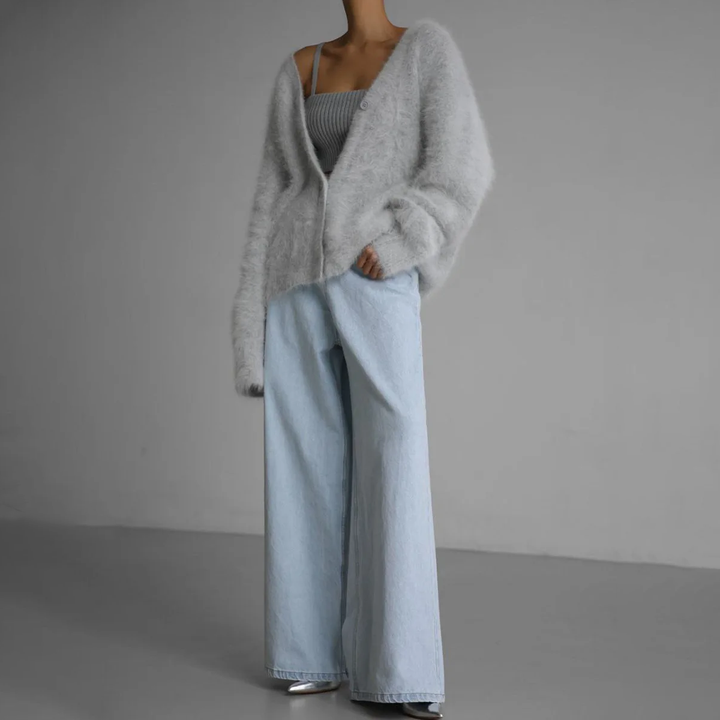 Elena | Cardigan Elegante Effetto Cashmere Morbido e Caldo 8
