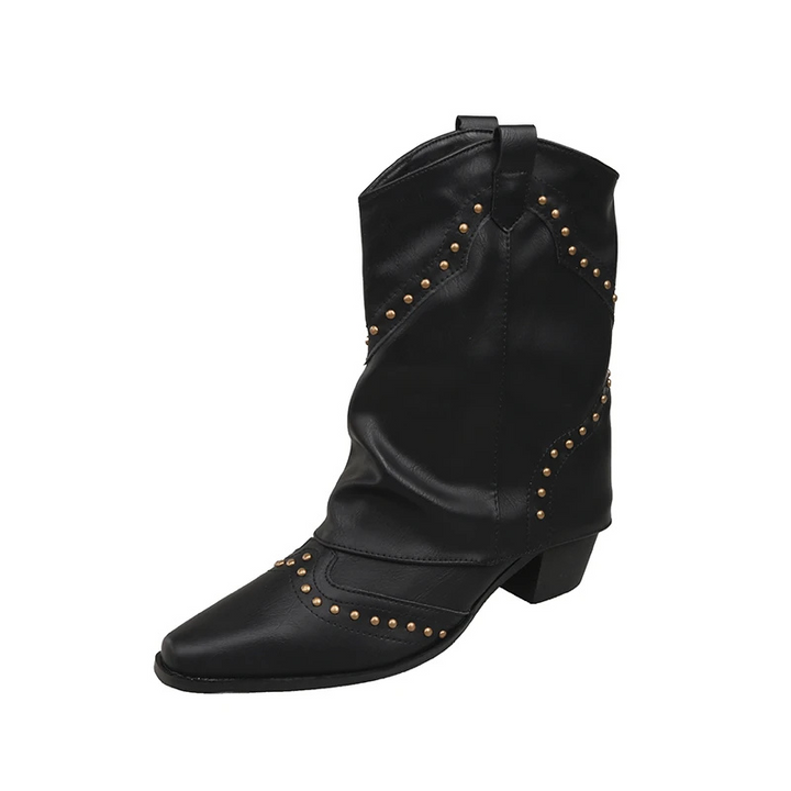 Elena | Stivali western borchiati, audaci ed eleganti 0