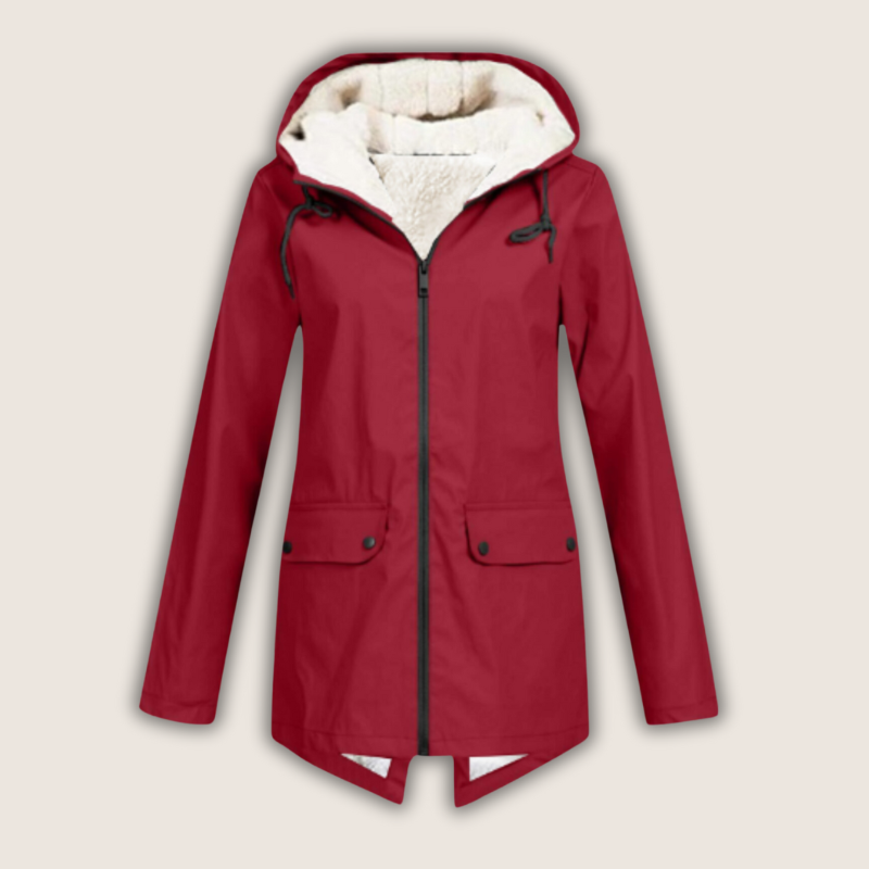 Eleonora | Giacca Antipioggia Donna Impermeabile Antivento Modern Fit 0