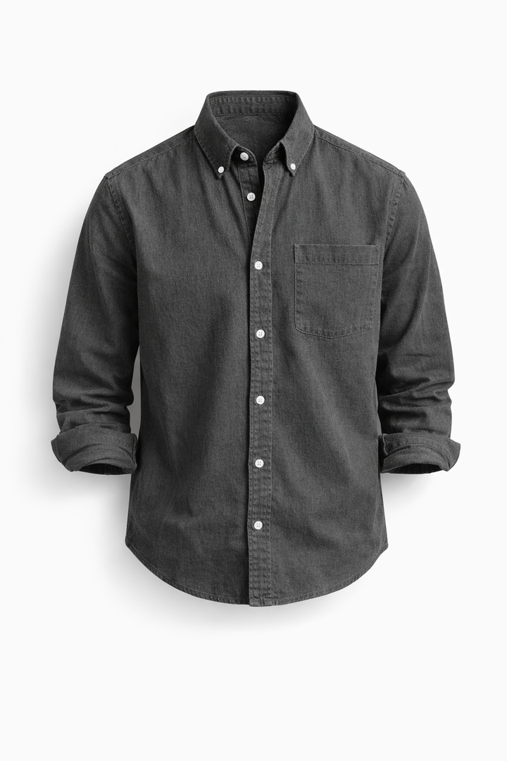 Elias | Elegante Camicia da Uomo in Tessuto Premium – Comoda e Versatile per Ogni Occasione 3