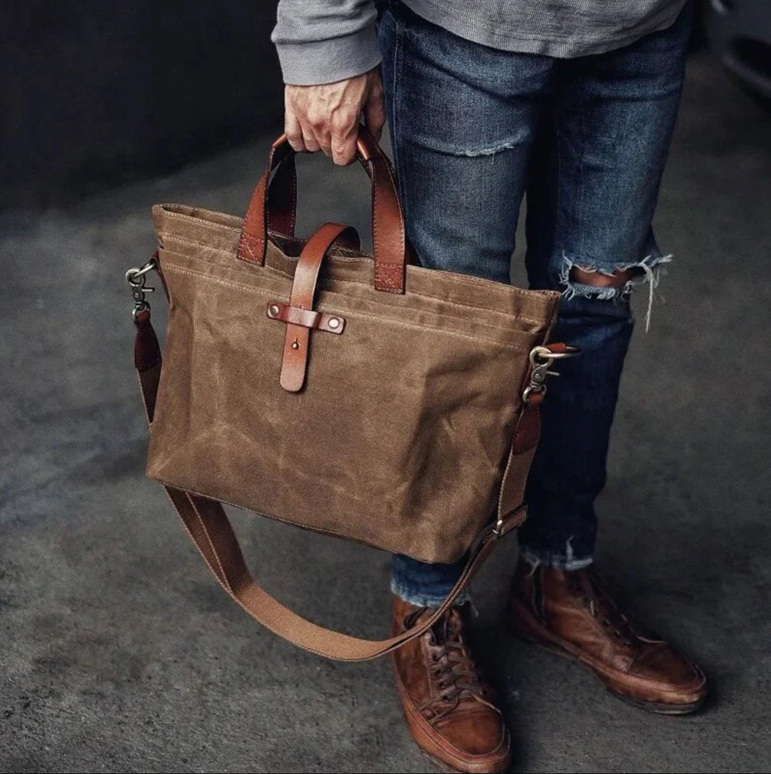 Elias | Elegante borsa tote in pelle resistente alle intemperie 3