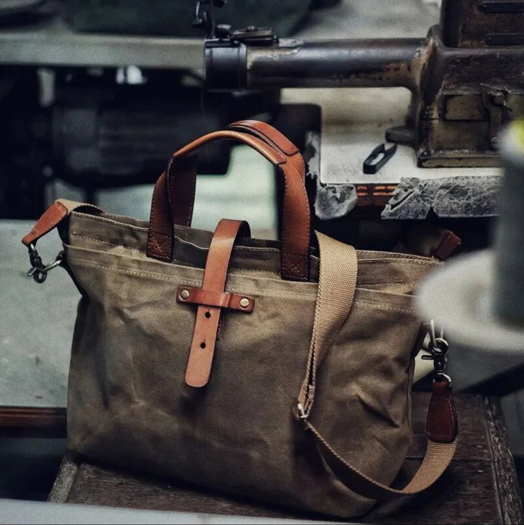 Elias | Elegante borsa tote in pelle resistente alle intemperie 4