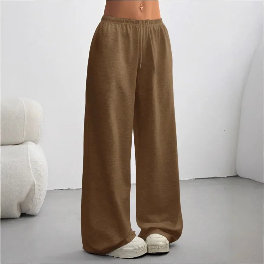 Elina | Pantaloni Jogging Donna Ampia Fit Comodi Eleganti 0