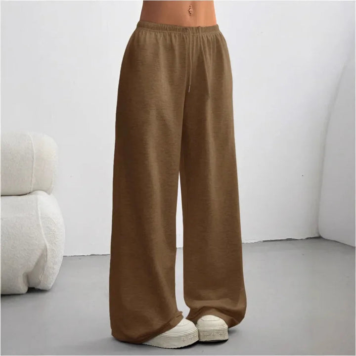 Elina | Pantaloni Jogging Donna Ampia Fit Comodi Eleganti 0
